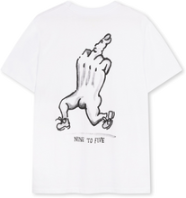 Load image into Gallery viewer, Nine-to-Five White Tee
